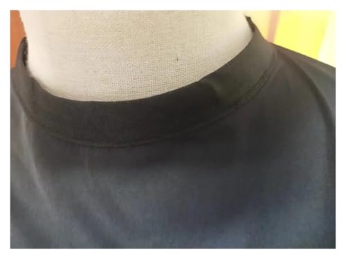 Capa profesional impermeable para peluquería negra miniatura 5