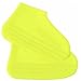 Ruluti 1 Paire Couverture Chaussure Étanche Réutilisable Matériau Silicone Matériel Unisexe Protecteurs Bottes Pluie pour Chaussures Pluie en Plein Air Couvre