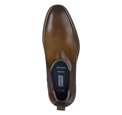 Johnston & Murphy Men's XC Flex® Raleigh Chelsea Tan Full Grain2