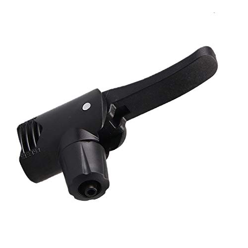 2-Piece Dual Head Bike Track Pump - Tire Tyre Air Pump with Valve Adapter for Bicycle Replacement Accessories - Image 3