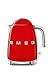 Produktbild Bollitore Smeg KLF03RDEU Rosso Acciaio inossidabile Plastica 2400 W 1,7 L