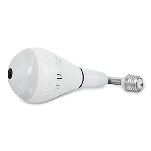 Camera Lampada 360º WiFi IP HD Espiã 360Eye S
