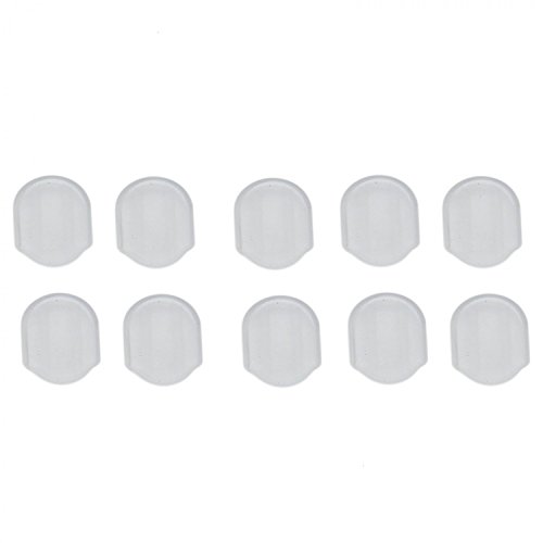 Gonioa 30PCS Earring Pads for Clip On Earrings Pads Silicone Earring Cushion for Clip Back Earrings.