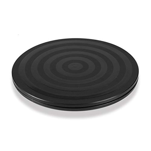 ZELARMAN 8" Bonsai Turntable Heavy Duty Rotating Garden Swivel Stand for Easy Trimming and Displaying Potted Plant