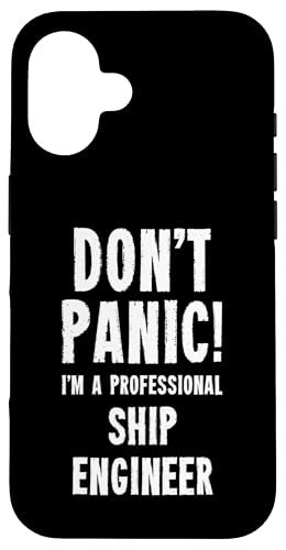 船舶エンジニア スマホケース iPhone 16 用