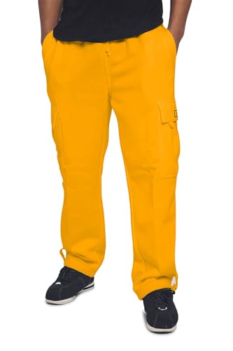 Men's Heavyweight Fleece Cargo Sweatpants