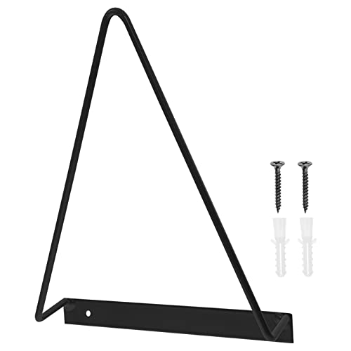 Estante triangular de pared para revistas y vinilos en tu sala de lectura 2