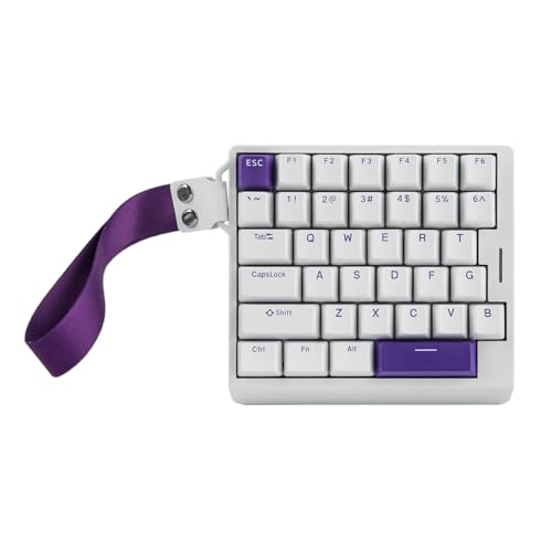 EPOMAKER HE30 One-Handed Wired Hall Effect Keyboard for...