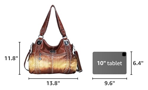 Image of Angel Barcelo Purses for Women Soft PU Leather Shoulder Bag Crossbody Purse and Handbags