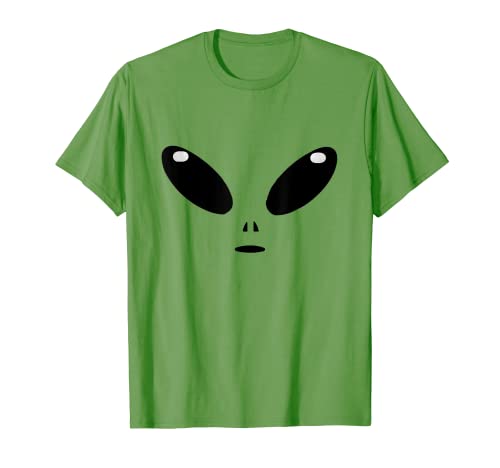 Vintage Alien Head Cool Alien Green Rave Believe Ufo T-Shirt