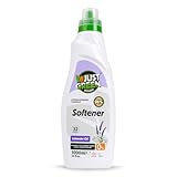 Just Green Organic Lavender Fabric Conditioner, Hypoallergenic Formula For Sensitive Skin, Vegan Fabric Conditioner Eco Household Supplies 1000ml Pack of 1