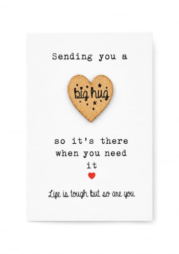 Mermaid Marys Pocket hug gift | Sending you a big hug | Send a hug in the post gift | Pocket Hug token | School leavers