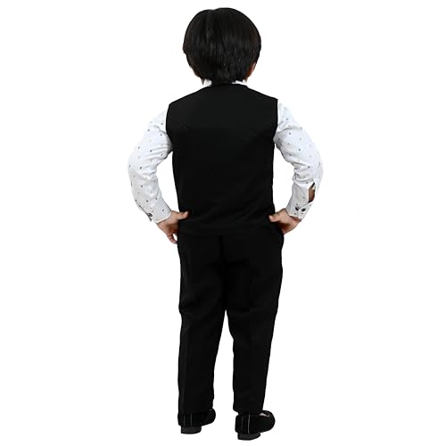 Image of Kids Boys Ethnic Suit Set I Boy's 3-Piece Suit with Bow Tie | Kids Party Suit Set Shirt, Pant & Waistcoat