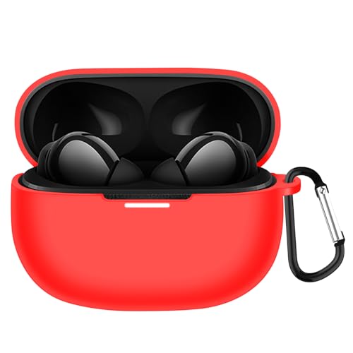 CABOBE �Ή� xiaomi redmi buds 5 pro �P�[�X ���ɔ� �t��V���R���f�� LED�� ���C�����X�[�d�Ή� �ϏՌ� �h�� �h�o �y�ʃf�U�C�� ���h�~ �����h�~ �V���v���X���� �J���r�i�t��(���b�h)