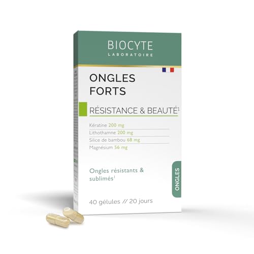 Résistance & beauté des ongles avec la formule Biocyte enrichie en kératine et biotine