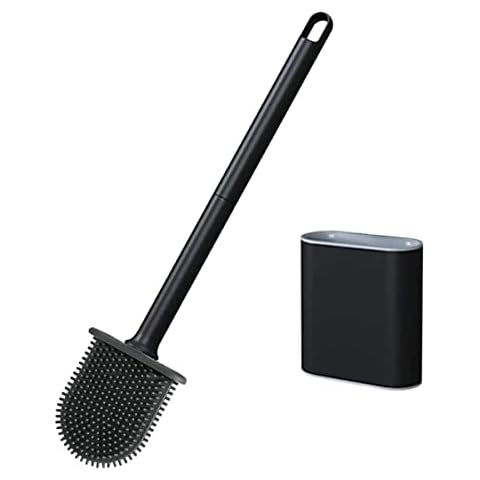Brosse de toilette PAIDASHU en silicone Cover