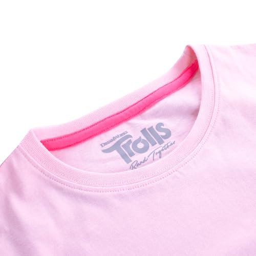 DREAMWORKS TROLLS T-Shirt | Viva and Poppy Tshirt | Troll T-Shirts for Girls | Official Merchandise2