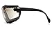 Pyramex V2G Safety Glasses, Black Frame/Indoor-Outdoor Mirror Anti-Fog Lens
