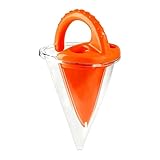 EMASDGEY Sand and Water Mixing Toy Spilling Funnel for and Adult Castles for Beach Castles Building Beach (Orange)