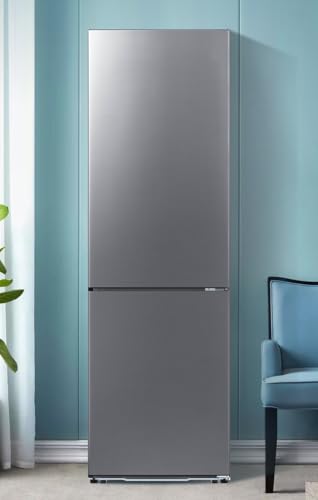 Image of Eldrya 8.8 Cu.ft Fridge with Freezer,2 Door Compact Refrigerator with Adjustable Remove Shelves with Low Noise Adjustable Thermostat For Bedroom, Living Room, Dorm, Kitchen, Office