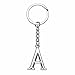 Yuxh Keychain Single Letter A Keyring DIY Key Ring Cool Little Gift,Letter A