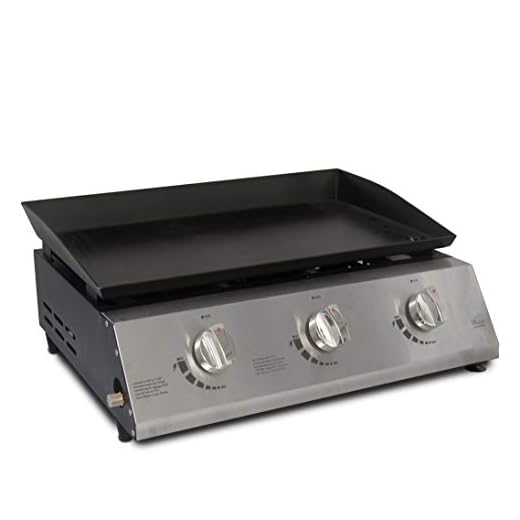 ACTIVA Plancha 3 Brenner je 2,1 KW (6,3 KW) Grill Gasgrill Grillplancha Gastrobräter