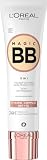 L'Oréal Paris Getönte Tagescreme, Für 24h Feuchtigkeit und einen ebenmäßigen Teint, Magic BB Teint Optimierer, Nr. 02 Light (Hell), 1 x 30 ml
