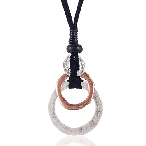 Trendy long necklace with Silver Gold pendant choker chunky necklaces for women fashion jewelry Black Chain Vintage Chokers