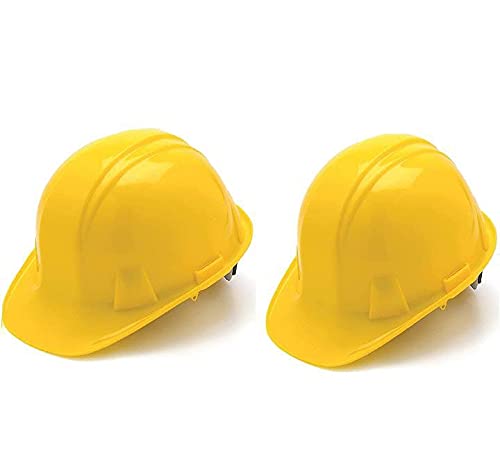 DJP TECH™ Industrial Safety Helmet Hard Hat and Adjustable Chin Strap Yellow Color for Construction and Industrial Work Insulation Work Wear - Pack of 2 (Yellow) (B09C6HX8PJ) Amazon Price History, Amazon Price Tracker