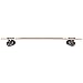 Playshion 39 Inch Drop Through Freestyle Longboard Skateboard Cruiser Line