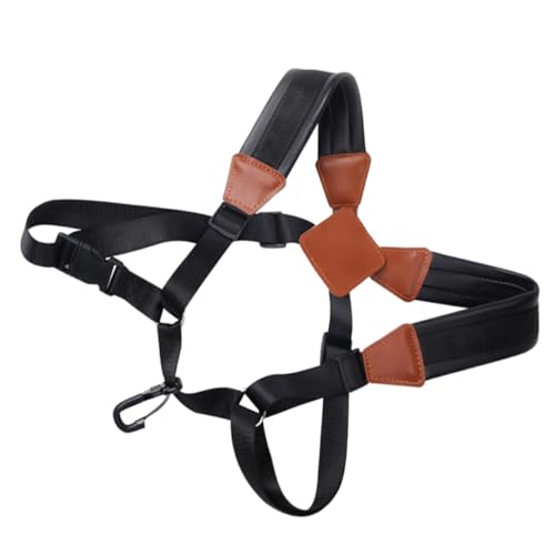 JOINPAYA Saxophone Harness Fixed Shoulder Belt Comfortable Padded Saxophone Strap