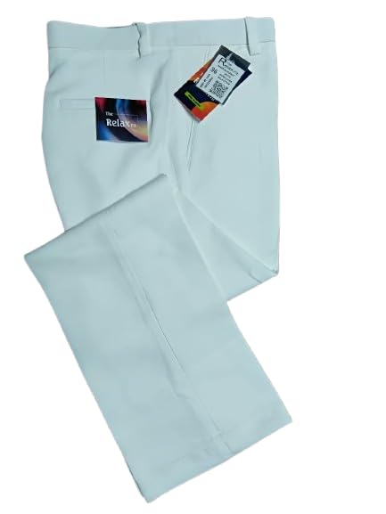 Relax Fit Men’s Formal Trousers | Regular Fit Stretchable Casual & Office Wear Pants for Men | Solid Straight Fit Formal Pant-picture-21