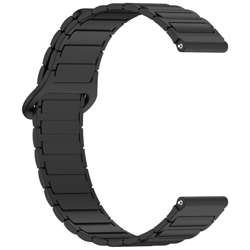 OUZAN Correa de silicona compatible con Huawei Watch GT 6/5/4 de 41 mm, correa magnética suave y duradera de repuesto de 18 mm, correa deportiva ajustable para hombres y mujeres, 18mm, Silicona