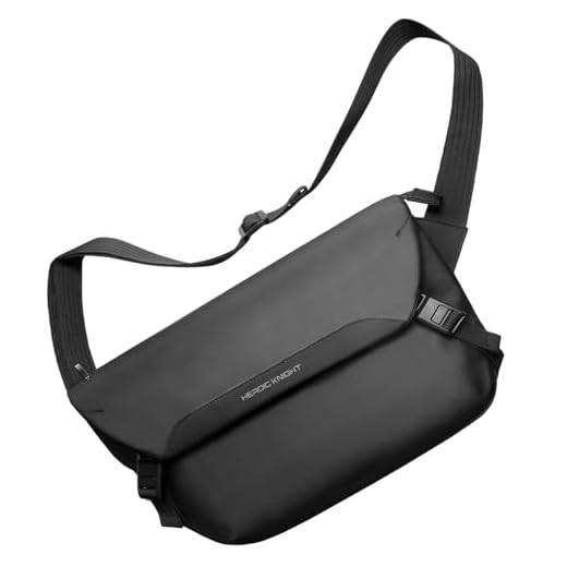 hk Bolso bandolera para hombre y mujer, 11,3 pulgadas, bolso de hombro a prueba de salpicaduras, bolso de hombro unisex multifunción, bolso de pecho multifuncional de 8 l, antirrobo, para viajes