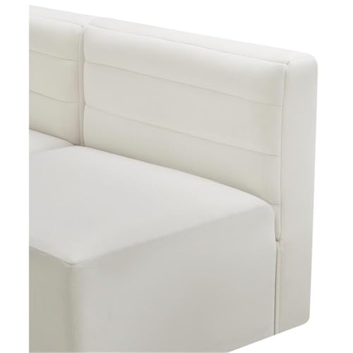 Sillón Modular Terciopelo Crema miniatura 7