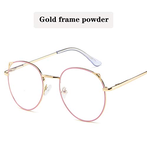 Blaulichtfilter Brille Vollrandbrille Mit Metallrahmen Für Schüler Für PS4-Gaming-Computer, Absorbiert Energiereiches Blaues Licht, Um Ermüdung