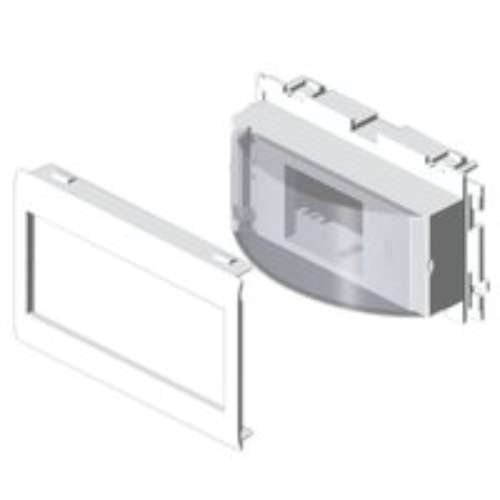 Unex 93649 – 2 – adaptateur Mécanisme sur rail DIN 80 u24 x Blanc neige