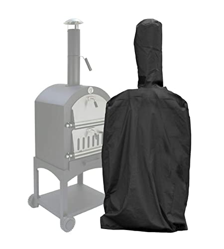 Garden Haven Pizza Oven Cover Outdoor Camping Pizza Oven Protective Cover Heavy Duty Waterproof Weather Resistant Dust-Proof Grill Oven Cover Rugged 210D Oxford material durable for Outdoor use