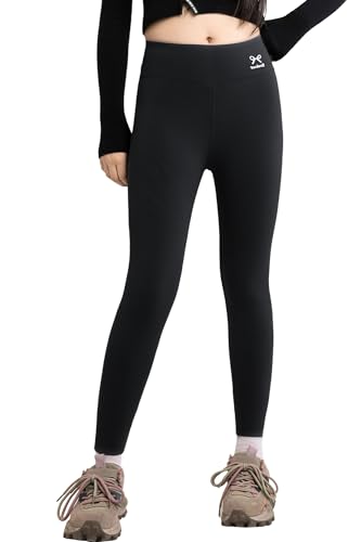 Leggings thermiques doublés pour la récréation des filles