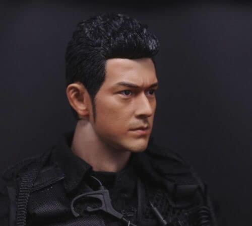 Amazon | 1/6男の子ヘッドスカルプト アジアのハンサムスター12インチ