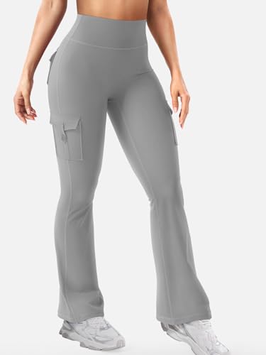 Image of YEOREO CoreFlex Women Workout Flare Leggings