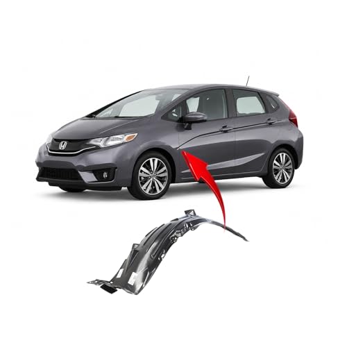 Image of FitParts Compatible with Honda Fit 2015-2017 Front Left Fender Liner