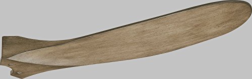 Monte Carlo 3Mavr60Agp Maverick Energy Star 60'' Outdoor Ceiling Fan With Remote Control, 3 Balsa Wood Blades, Aged Pewter #TOP1