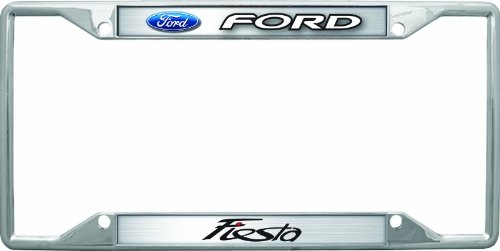 Eurosport Daytona- Compatible with -, Ford Fiesta License Plate Frame
