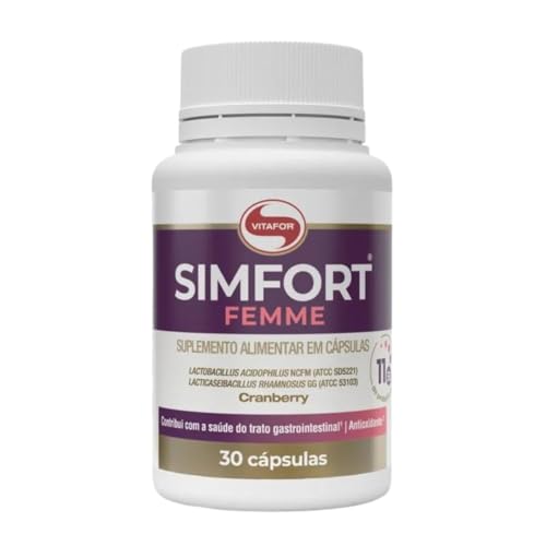Simfort Femme Cranberry E Zinco Vitafor 30 Caps