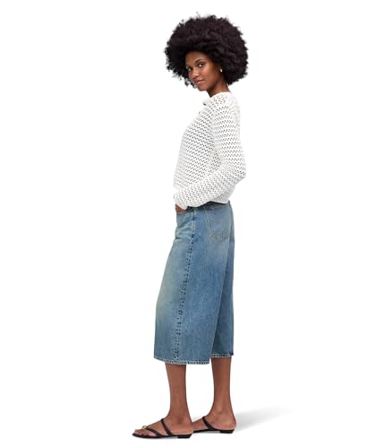 Madewell womens Denim Culotte in Billings Wash2