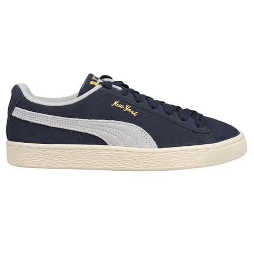 PUMA Mens Suede Flagship Lace Up Sneakers Shoes Casual - Blue