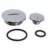 Small Round Trim Cap AB Viewport Cap Screw Cap For 50-110CC ATV Engine Left Side Compatible With Automotive Motorcycle Parts