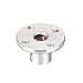 uxcell 6mm Inner Dia H12xD10 Rigid Flange Coupling Motor Guide Shaft Coupler Motor Connector for DIY Parts 4Pcs