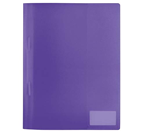 Preisvergleich Produktbild Herma Schnellhefter A4 Violett Transluzent PP 3St. (19498)